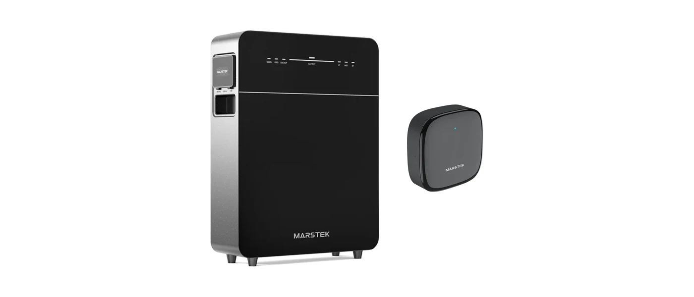 Rétrofit maison : Une Venus E 3.0 et le compteur intelligent CT003, pour une toiture déjà en place.